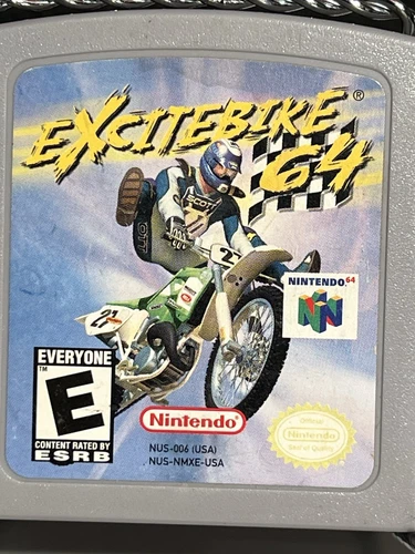 Excitebike 64 (Nintendo 64, 2000) Tested Game Only