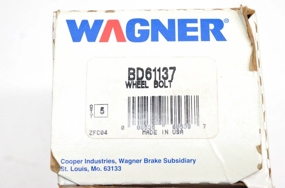 Tacos de rueda Wagner BD61137 cantidad 5 NOS Foto 3 de 3