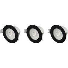 Sygonix SY-6418012 LED Recessed Lamp Kit of 3 LED Single Color LED 5.5W