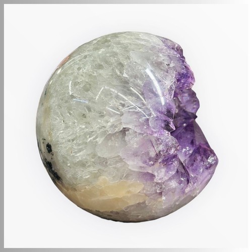 Große Amethyst Kugel Kristall Geode Hohlraum 5,75" poliert, 9 Pfund 15 Unzen Wohndeko - Bild 4 von 9