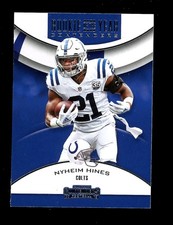2018 Contenders Rookie of the Year RYA-NH Nyheim Hines Colts RC QTY
