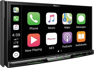 Pioneer AVIC-W8400NEX Flagship in-Dash Navigation AV Receiver - 7  Wvga Display