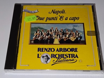 *NEW/SEALED* Renzo Arbore L'Orchestra Italiana ''Napoli Due Punti & a Capo'' CD