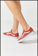 Size 5 - VANS Old Skool Orange Tiger