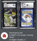 CGC 9.5 Pokemon Ampharos EX (87 Full Art) 87/98 XY - Ancient Origins Holo PSA