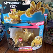 Mr Beast Lab Gooey Legendary Gold Panther 5" Gooey Figure NEW