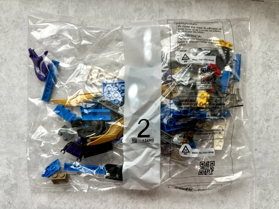 LEGO 70668 Ninjago Jay's Storm Fighter Pythor Nya Nuevo Caja Abierta Bolsas Selladas Leer Foto 4 de 4