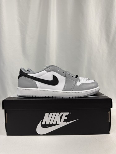 Air Jordan 1 Low OG Mens Low Lows Barons White Grey CZ0790-110 Herren Größe 12 NEU - Bild 1 von 8