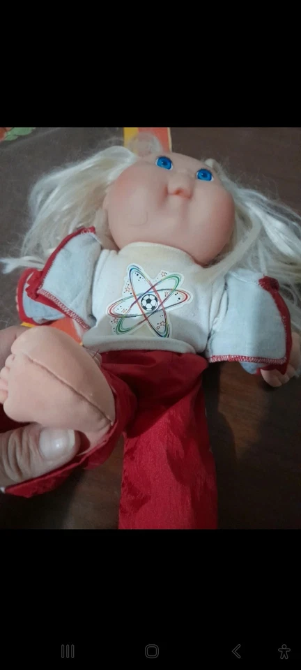 Bambola Mattel Cabbage Patch Kid Bionda Anni 90 - Immagine 3 di 4