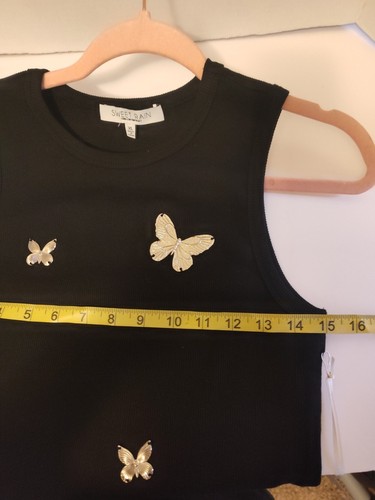 Sweet Rain Young Contemporary Stretchy Dressy Tank Top - Picture 9 of 12
