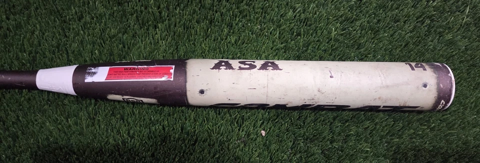 Bate de softbol lanzamiento lento COMBAT Wanted ASA: WANSP6 28 oz ¡Raro! Foto 4 de 4