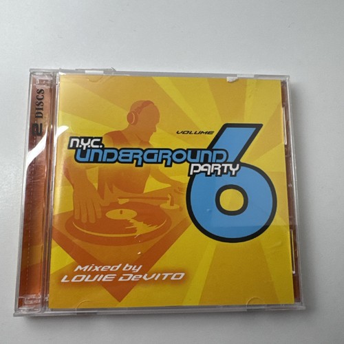 NYC Underground Party, Vol. 6 by Louie DeVito (CD, 2003, 2 Discs, DV Music)