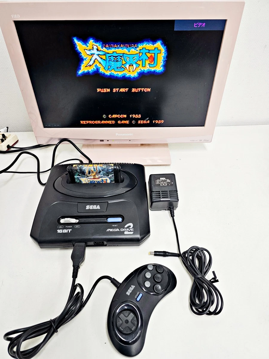 SEGA MEGA DRIVE2　説明書なし Sega Mega Drive 2 Console Set 357 Japan DHL 1 week to USA | eBay