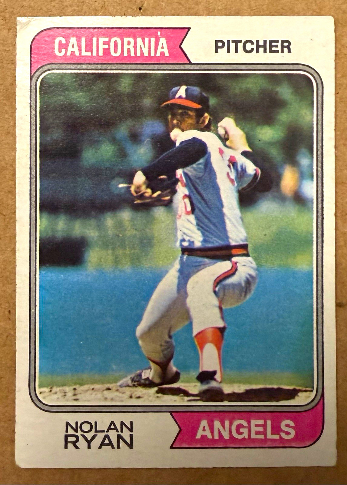 Topps 1974 Nolan Ryan California Angels #20 Base Set Baseball Card