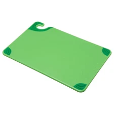 SAN JAMAR  Cutting Board,12x18 in,Green 6AZW4