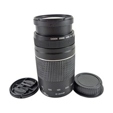 Canon Zoom EF 75-300mm 1:4-5.6 III Telephoto EF EF-S TESTED WORK w/ caps