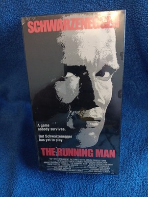 The Running Man (VHS, 1999) Arnold Schwarzenegger - Brand New Sealed Watermarks