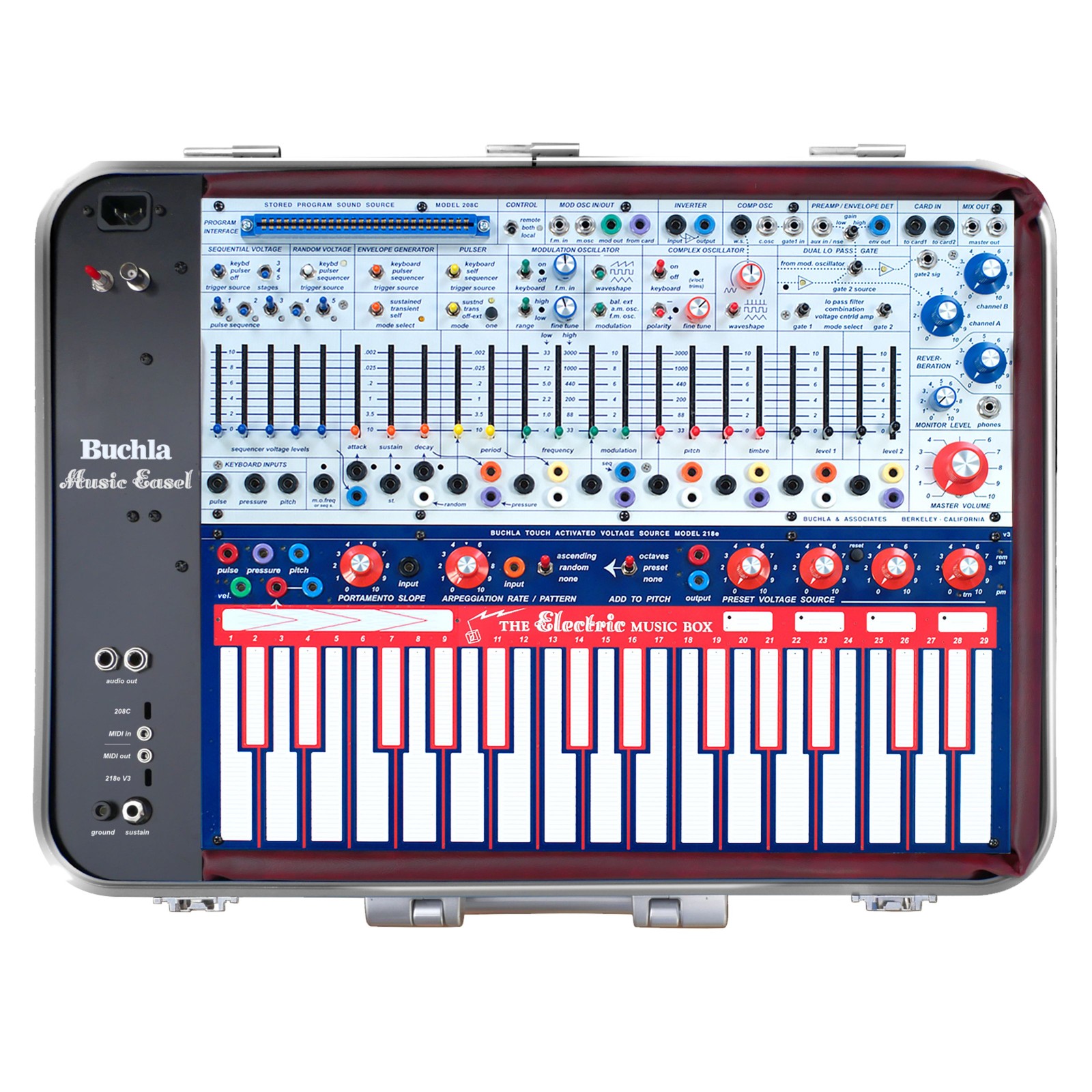Музыкальный мольберт Buchla Electronic Musical Instruments (Ретро) - синтезатор