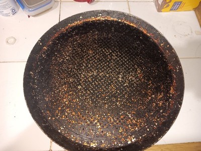 2x  Original Pizza Hut 14  Seasoned Pizza Pan  Hand Tossed  