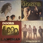 The Doors Lot Of Four Albums. L.A. Women, Waiting For The Sun, 13, Self Titled