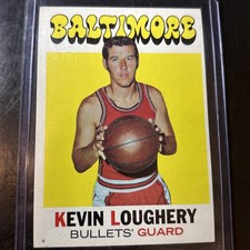 1971-72 Topps Basketball Kevin Loughery Baltimore Bullets #7