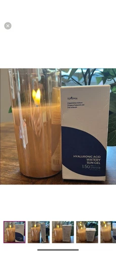 New Isntree Hyaluronic Acid Watery Sun Gel SPF 50+, 50ml Lightweight Texture