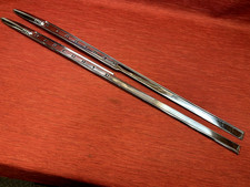 Nice Pair Of 1950 Mercury Front Fender Stainless Trim Moldings Rl Hot Rod Merc