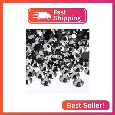 Flatback Rhinestones Round Gems for Nails Art and Crafts 4000Pcs SS6 2mm Glitter