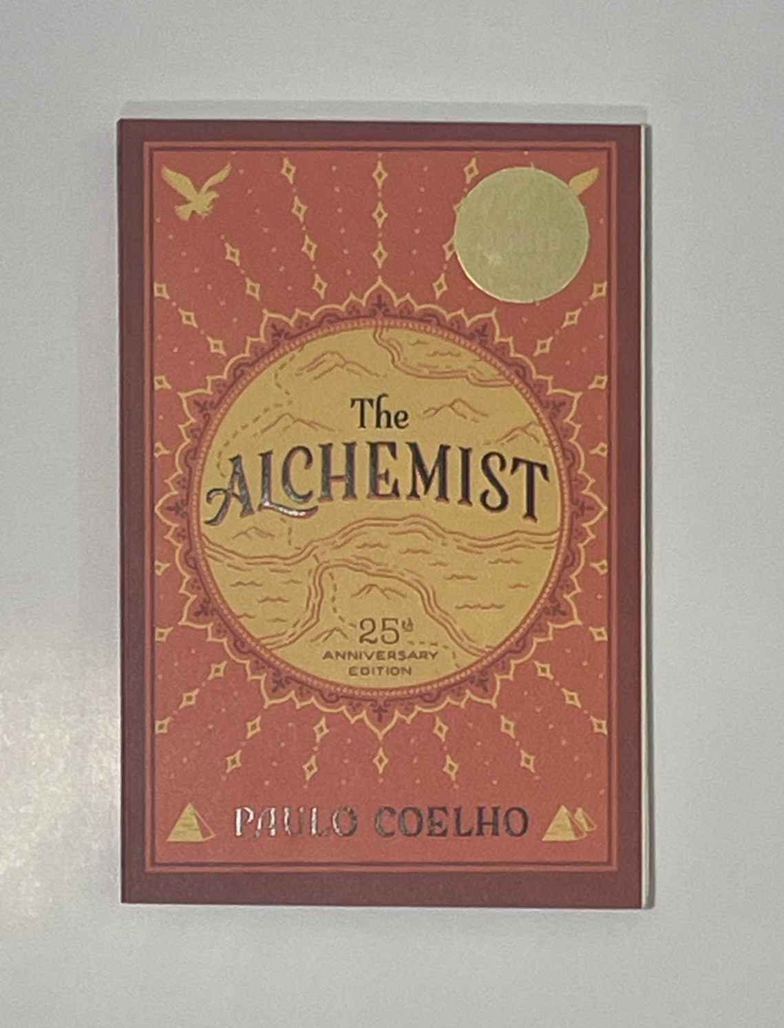 📚 The Alchemist SIGNED by Paulo Coelho 25th ANNIV EDITION 2022, Trade PB 📚