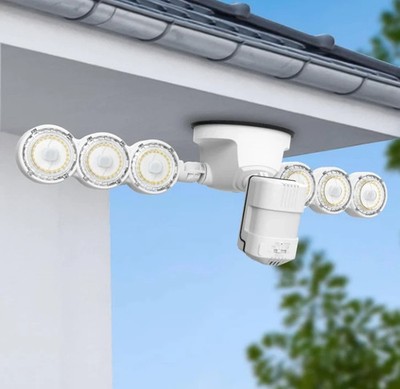600W Motion Sensor LED Security Lights Outdoor Floodlight Wall Mount Sensor Lamp
