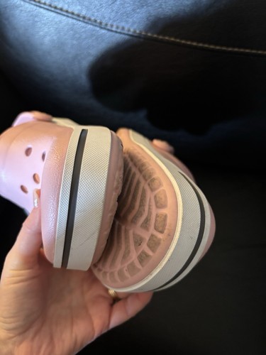 Women 6 CROCS Crocband II Unisex Clogs Pink Slip On Comfort Sandals Shoes Men 4: - Picture 8 of 19
