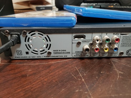 Tested Working Magnavox NB500MG1F Blu-Ray DVD Player Remote Movies Funky Formats - Picture 8 of 10