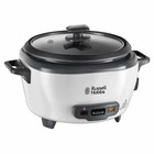 Russell Hobbs Medium Rice Cooker And Steamer Serves Up To Six 300W White - 27030