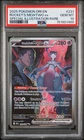 2025 POKEMON DESTINED RIVALS ILLUSTRATION RARE TEAM ROCKET'S MEWTWO EX PSA 10