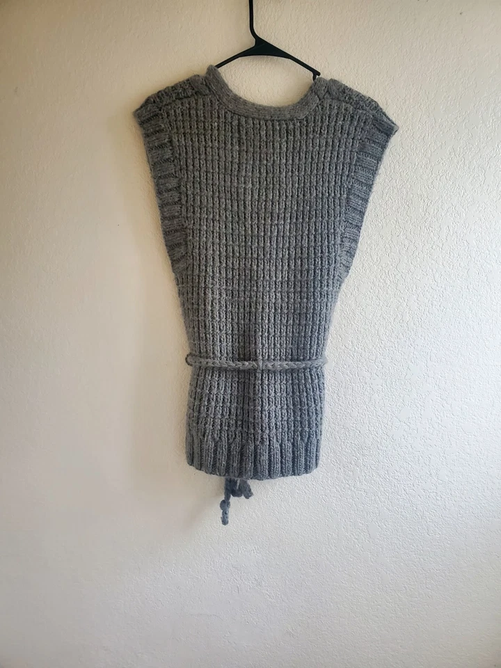 Kenji Chaleco Mezcla Lana Mujer S Cintura Informal Negocios Oficina Acogedor Foto 2 de 4