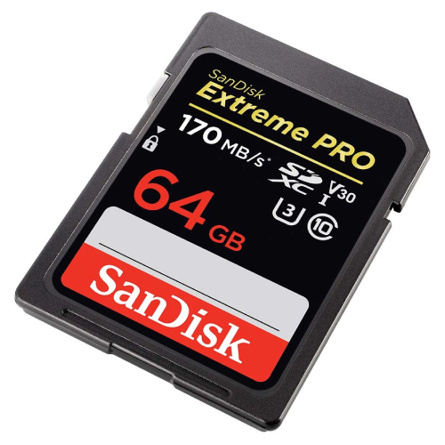 SanDisk SD Card Extreme PRO 64GB 170MB/s Class 10 SDXC Memory Card UHC-I 4K UHD - Picture 2 of 5