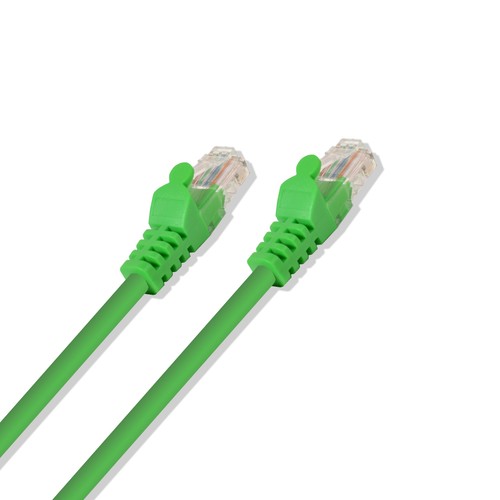 2ft Cat5e Cable Ethernet Lan Network RJ45 Patch Cord Internet Green (50 Pack) - Picture 2 of 6