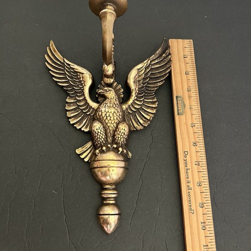 Vintage Syroco Wall Plaque Scone Eagle Cancel Holders - Picture 10 of 13