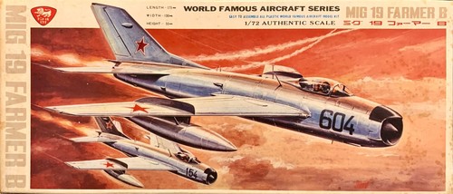 MiG-19 Farmer B - USSR/East Germany/China/Cuba Decals- Central Models- 1:72 1970
