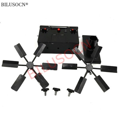 Remote double wheel windmill type stage cold fountain fireworks firing system