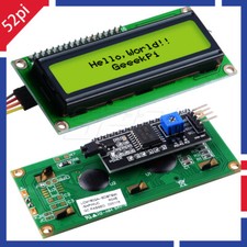 Raspberry Pi I2C 1602 LCD Display Module 16X2 52Pi Yellow Backlight LCD Screen