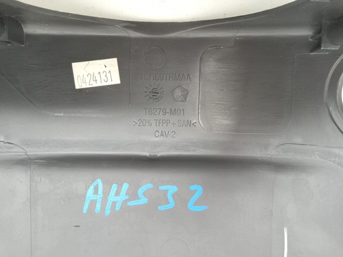 2014-2016 JEEP COMPASS STEERING WHEEL UPPER BEZEL ID# 1CH69TRMAA OEM