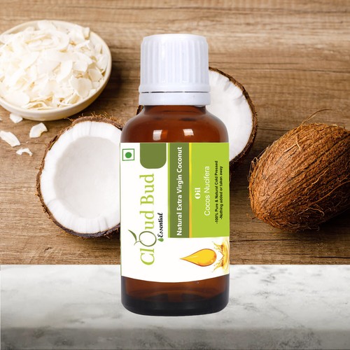 Aceite de coco virgen extra natural Cocos Nucifera sin cortar prensado en frío - Imagen 8 de 17