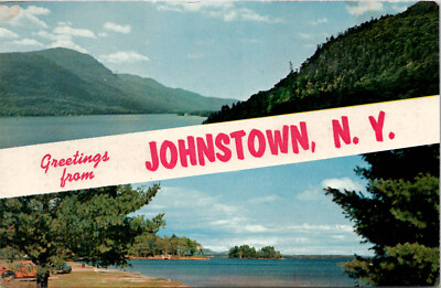 c1960s Johnstown New York Greetings State Vacationlands Postcard Lot of 100