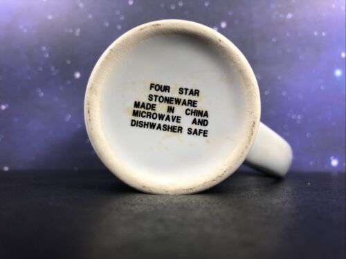 Christmas Santa Claus 6" Tall Coffee Mug Four Star Stoneware - Picture 6 of 6