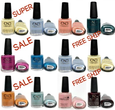 CLEARANCE - FREE SHIP - VINYLUX CND Nail Polish Pick Color 0.5oz/15mL