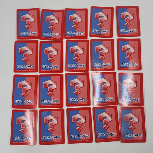 Pokemon Master Trainer - 53 Item Cards - Replacement Board Game Parts Pieces Red - Picture 3 of 8