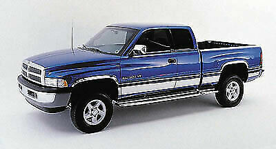 FENDER TRIM FOR DODGE RAM 1500 1994-2001 Mirror Stainless Steel 1/2 ARCH 2" WIDE - Bild 1 von 1