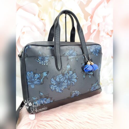 Coach Hamilton HAWAIIAN LILY Briefcase 28635 UNISEX Laptop Shoulder Bag🌺 RARE🌺 - Picture 4 of 16