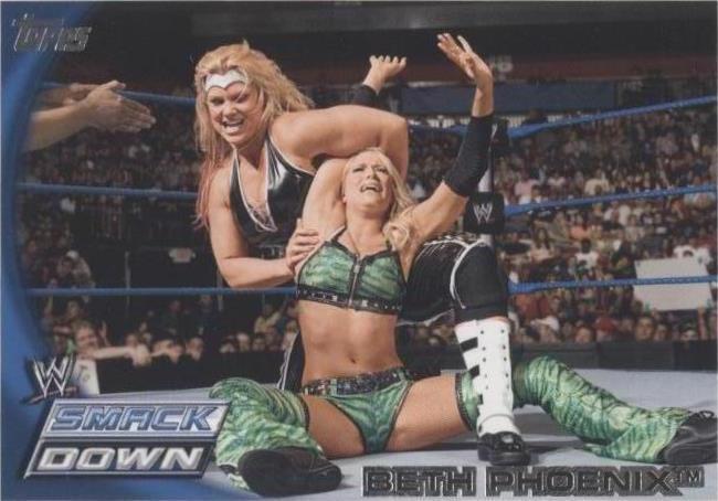 2010 Topps WWE - Beth Phoenix #15 - 1 of 1